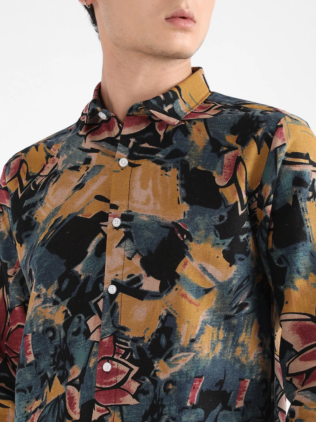 Artistic Flowers Shirt