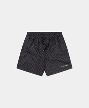 Black Logo Swim Shorts