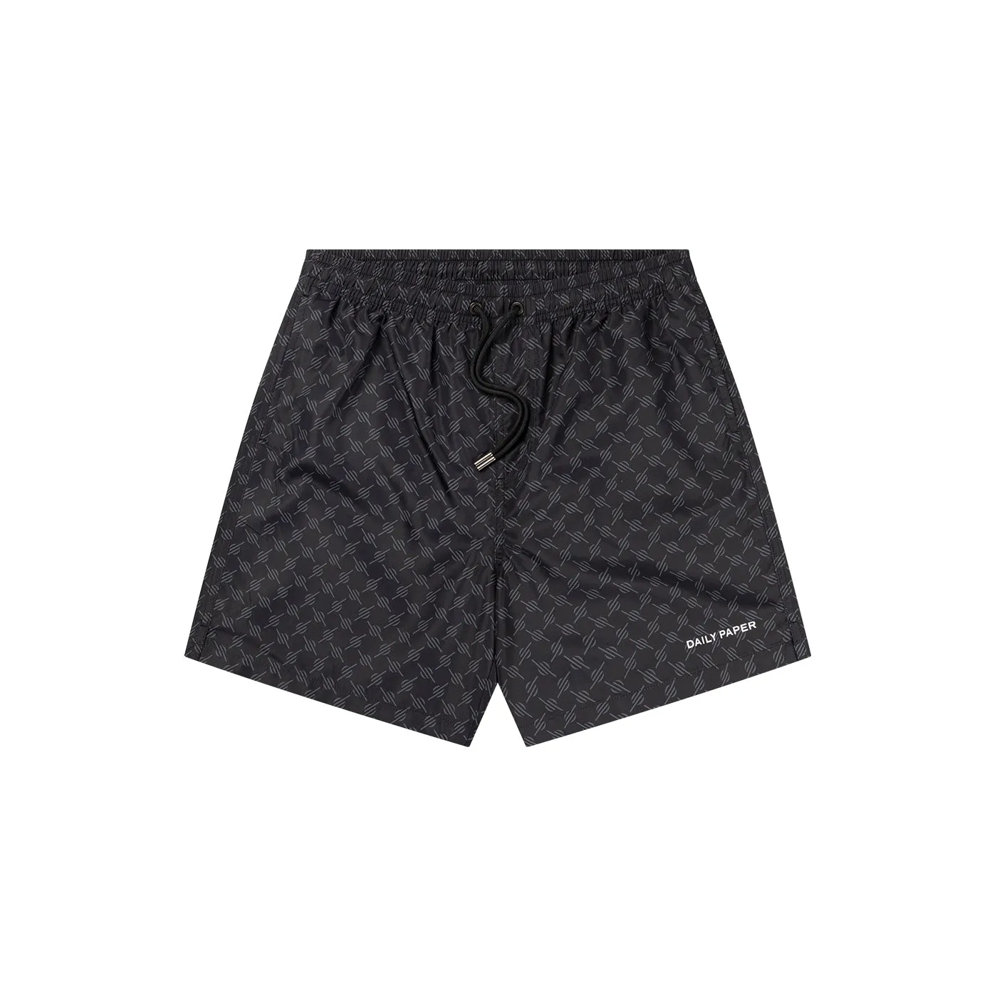 Black Logo Swim Shorts