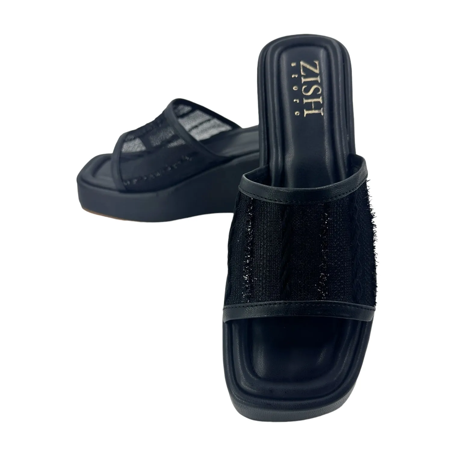 Black Mesh Slides