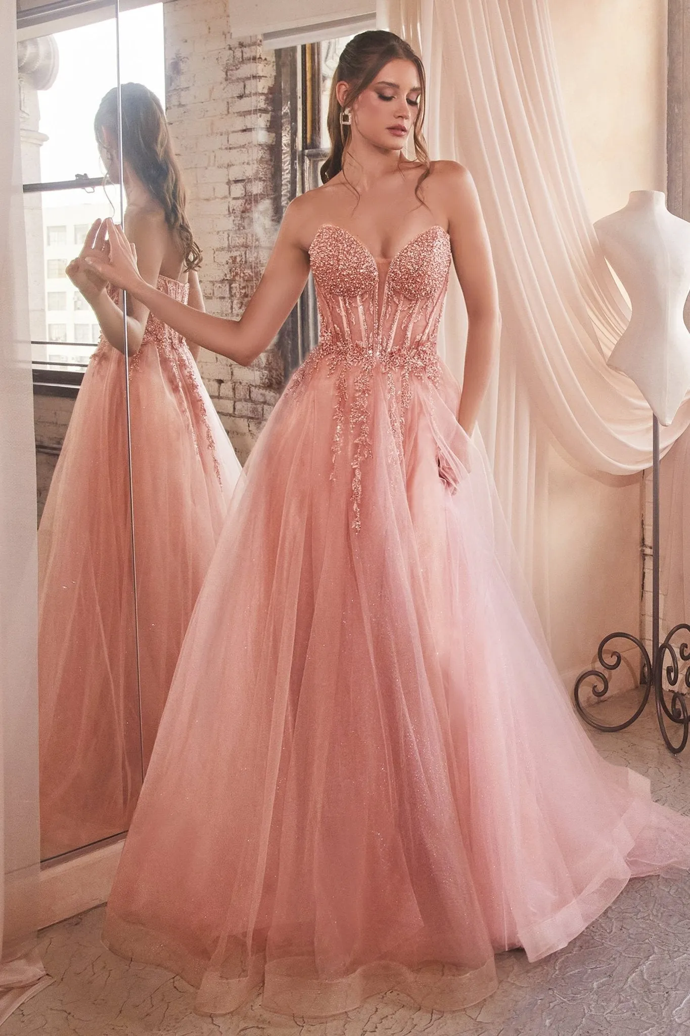 CD0230 - Ladivine By Cinderella Divine Dress