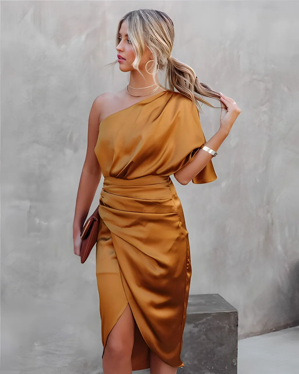 Claire - Elegant Silk Dress