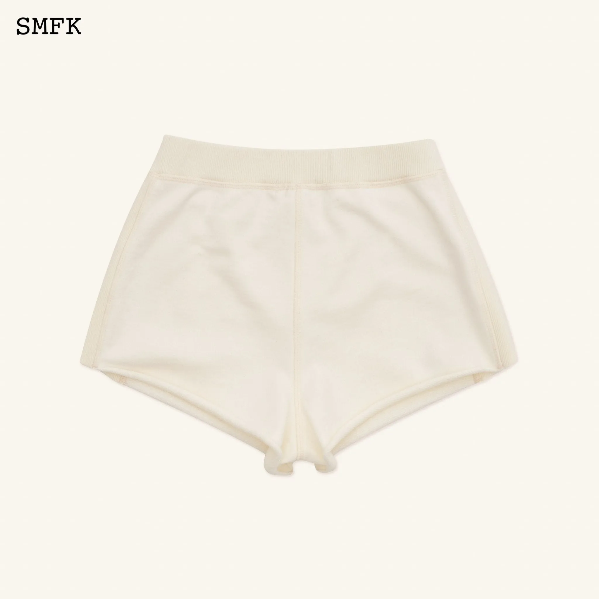 Compass Rove Stray Slim-Fit Sporty Shorts White
