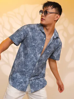 Contrast Hazy Shirt