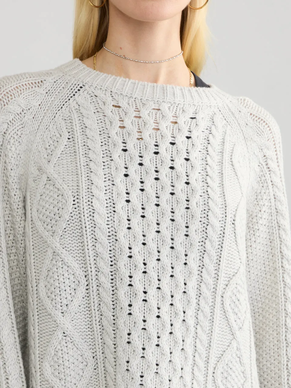 Diedre Cable Pullover Sweater