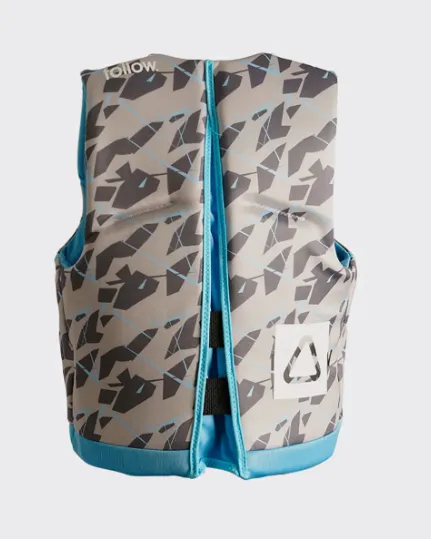 Follow Youth Pop CGA Life Vest | Gray/Blue | Sale