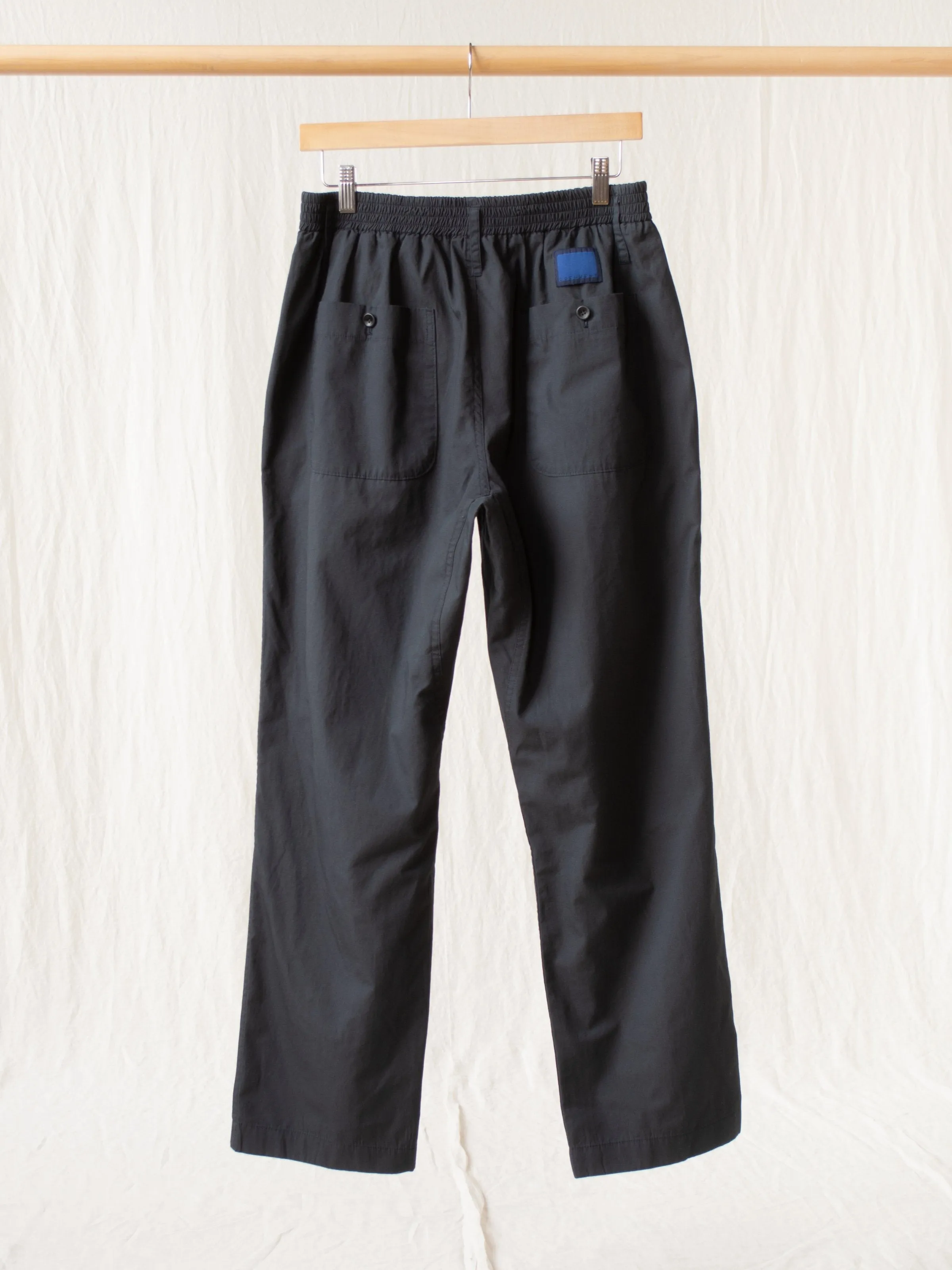 Garment Washed Classic Easy Pants