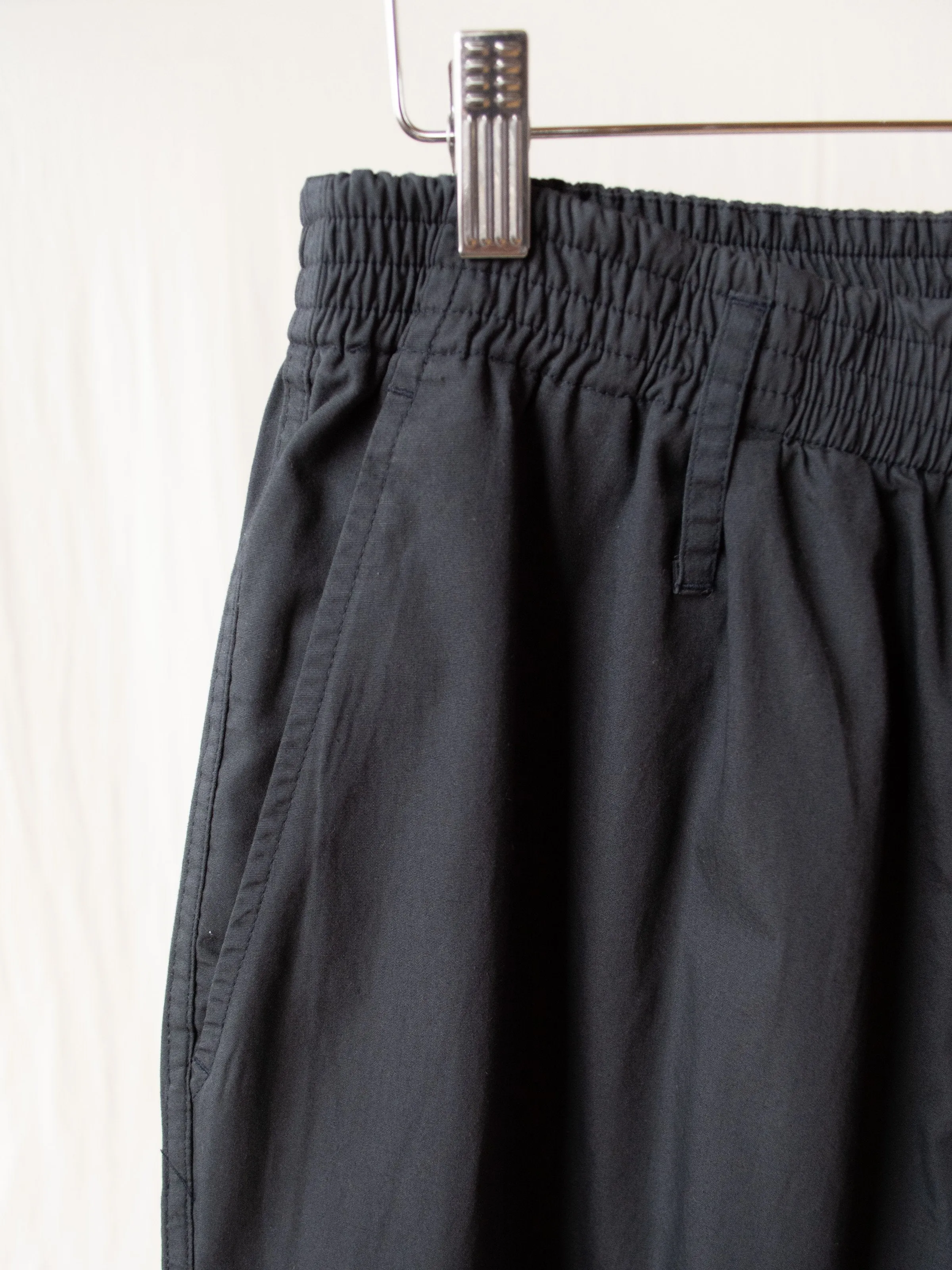 Garment Washed Classic Easy Pants