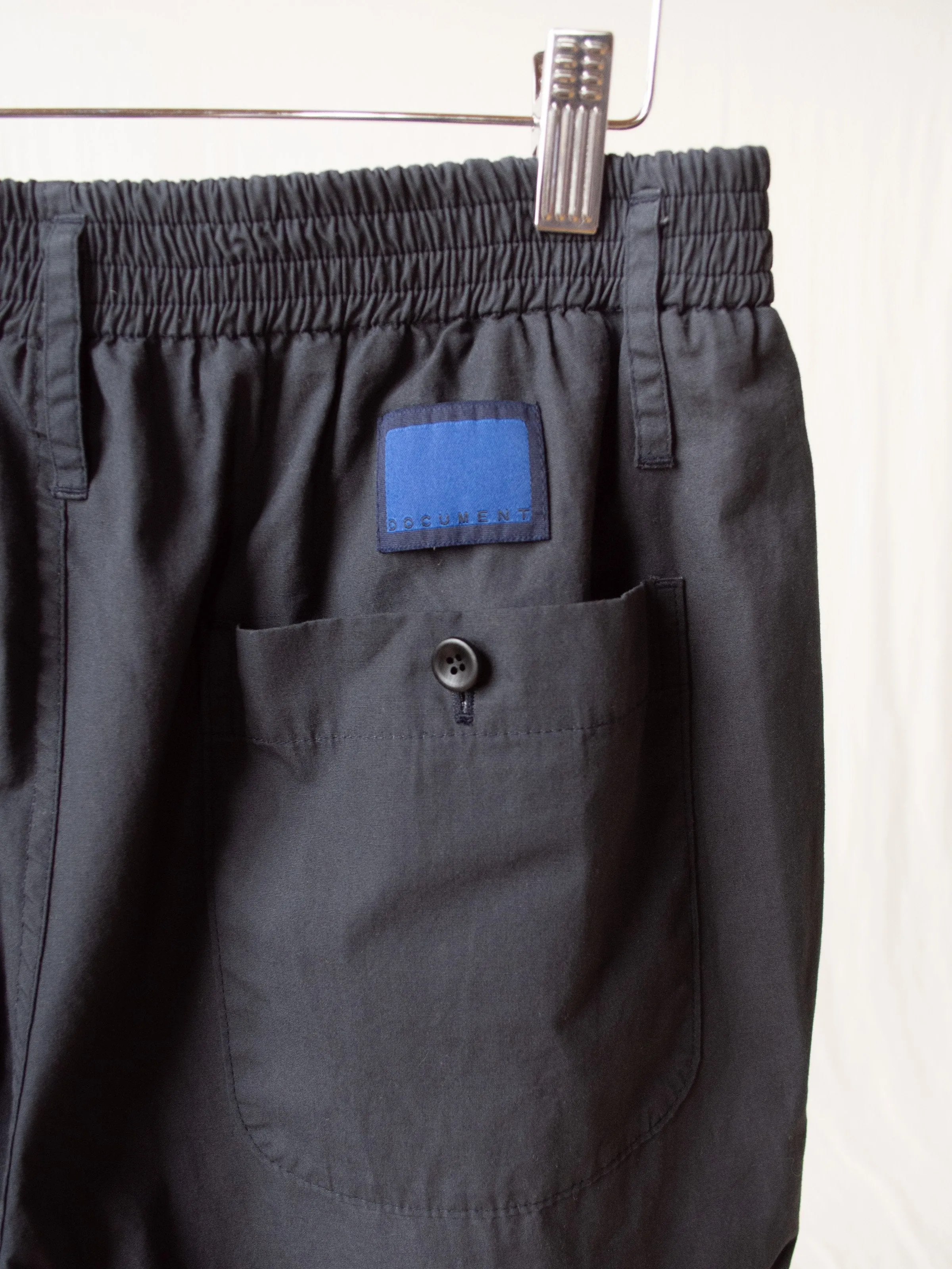 Garment Washed Classic Easy Pants