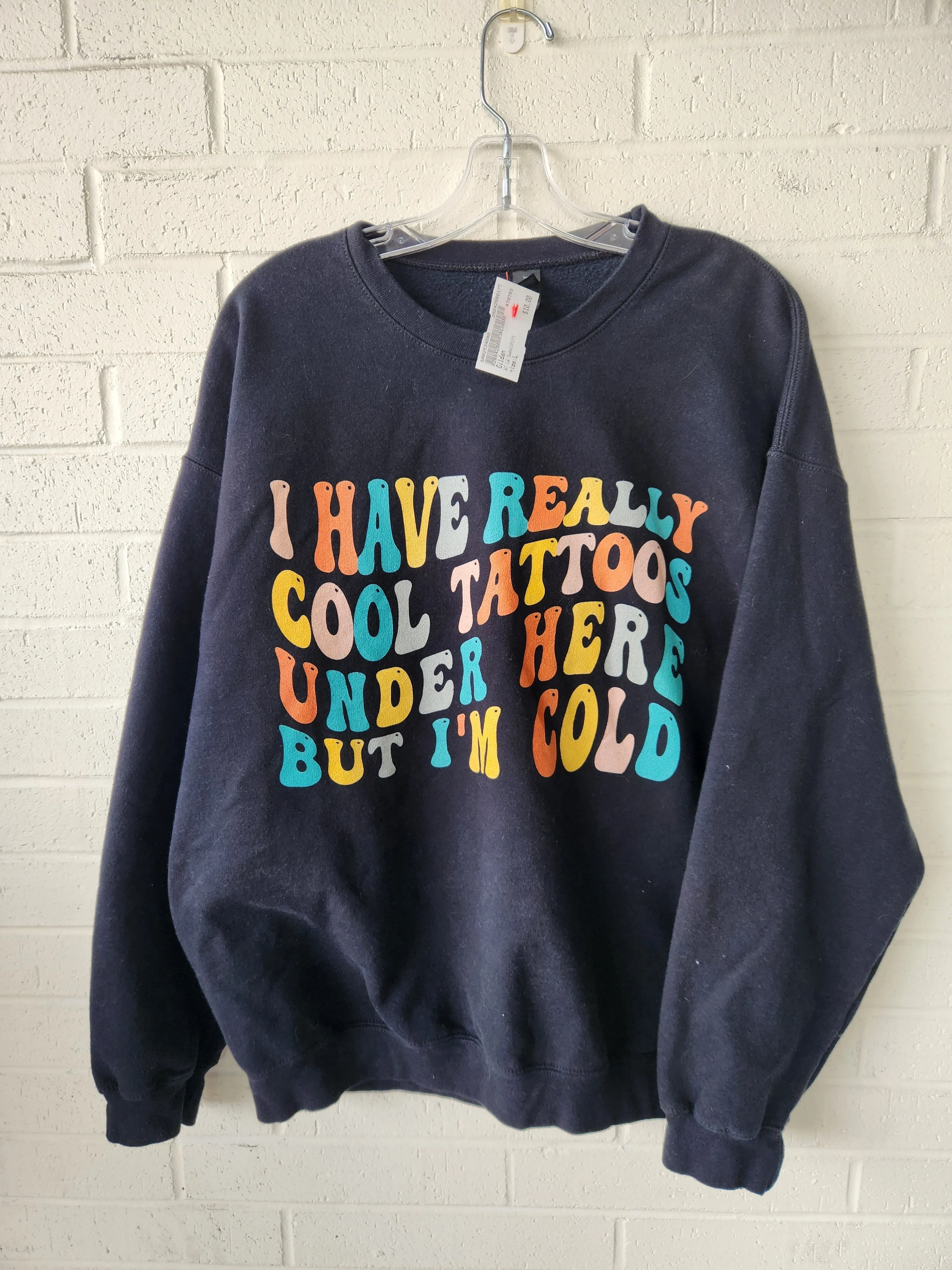 Gildan Sweatshirt Size Large