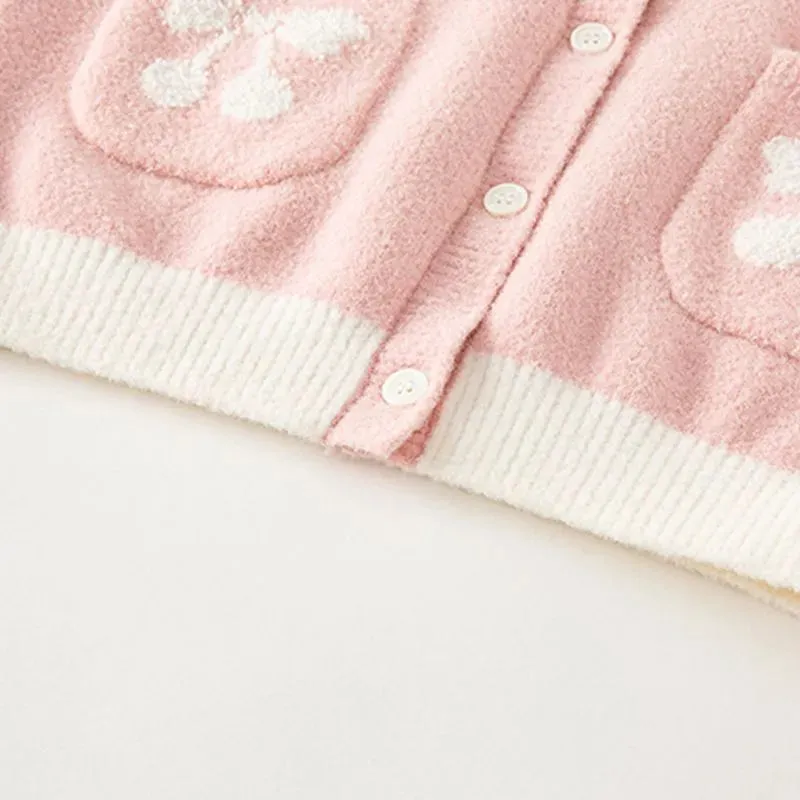 Girls' Casual Knit Cozy Sweaters
