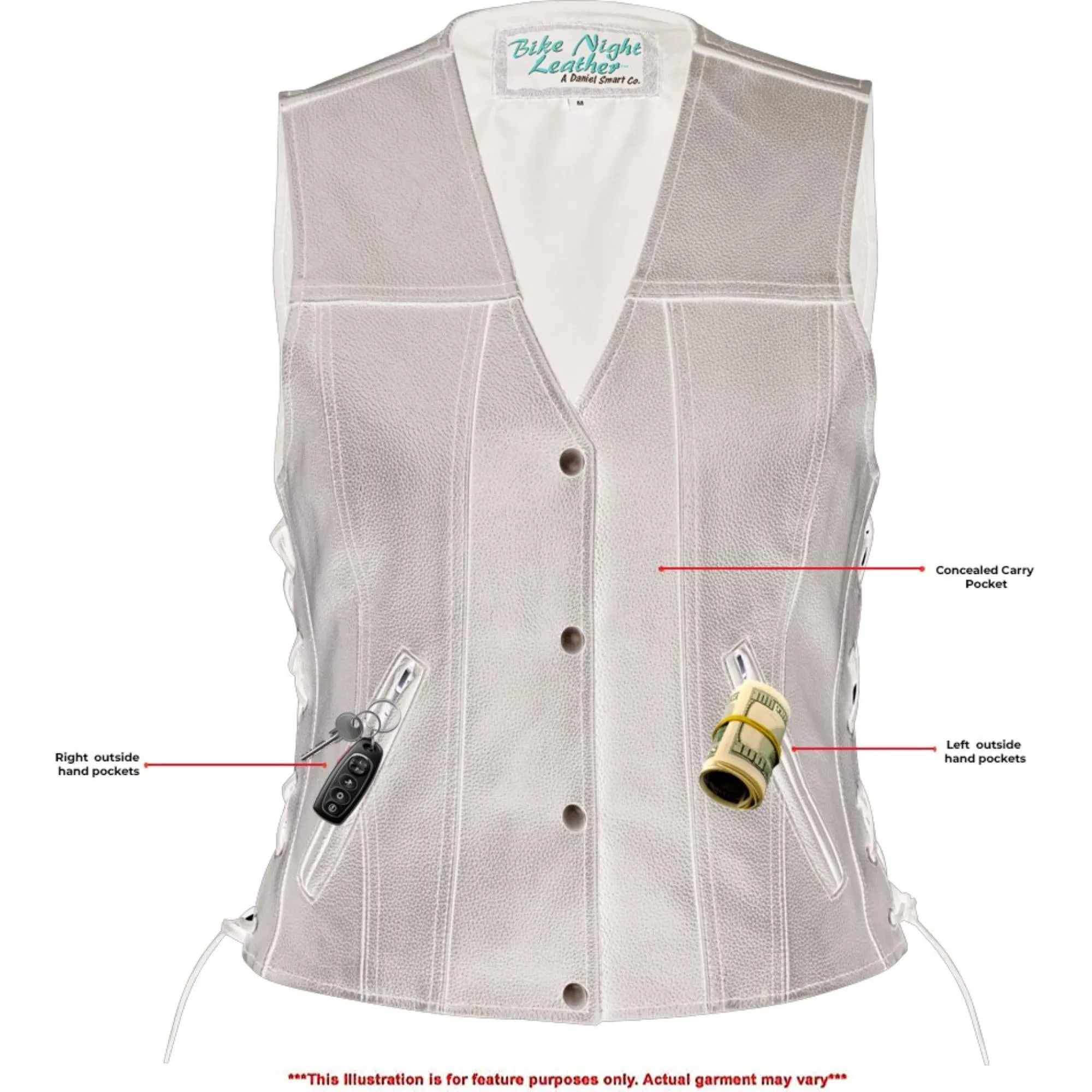 Her Miles Single Panel Vest with Smart Access Pocket