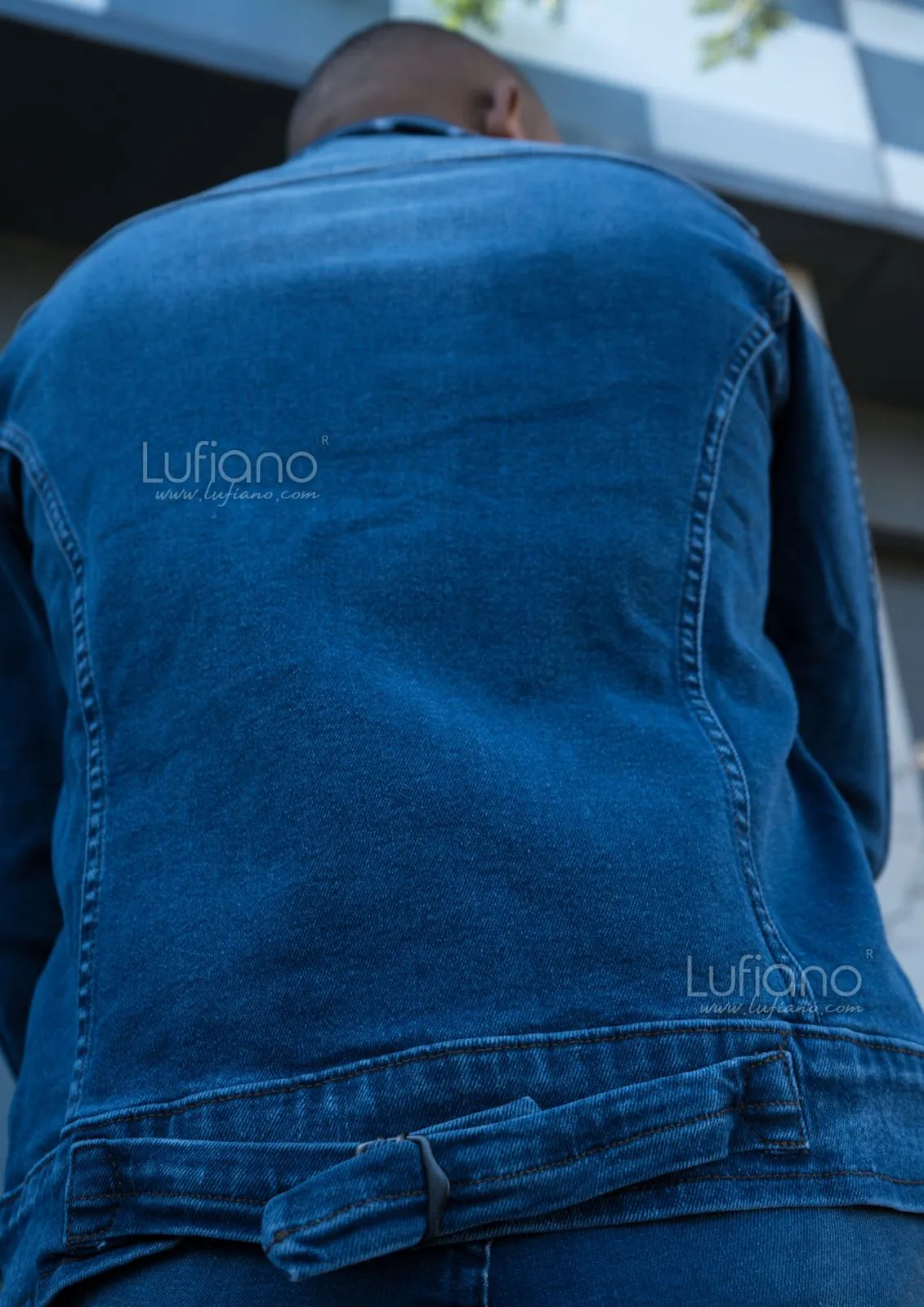 J.E 8411: Jean Jacket: D.BLUE
