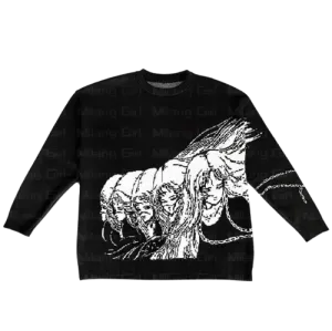 Junji Ito Tomie Inspired Cotton Sweater