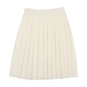 Knit Pleated Skirt