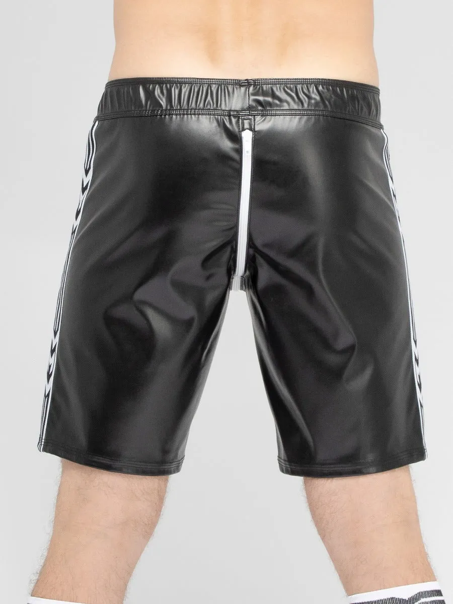 Leatherette Soccer Shorts