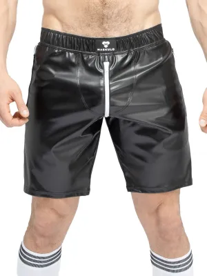 Leatherette Soccer Shorts