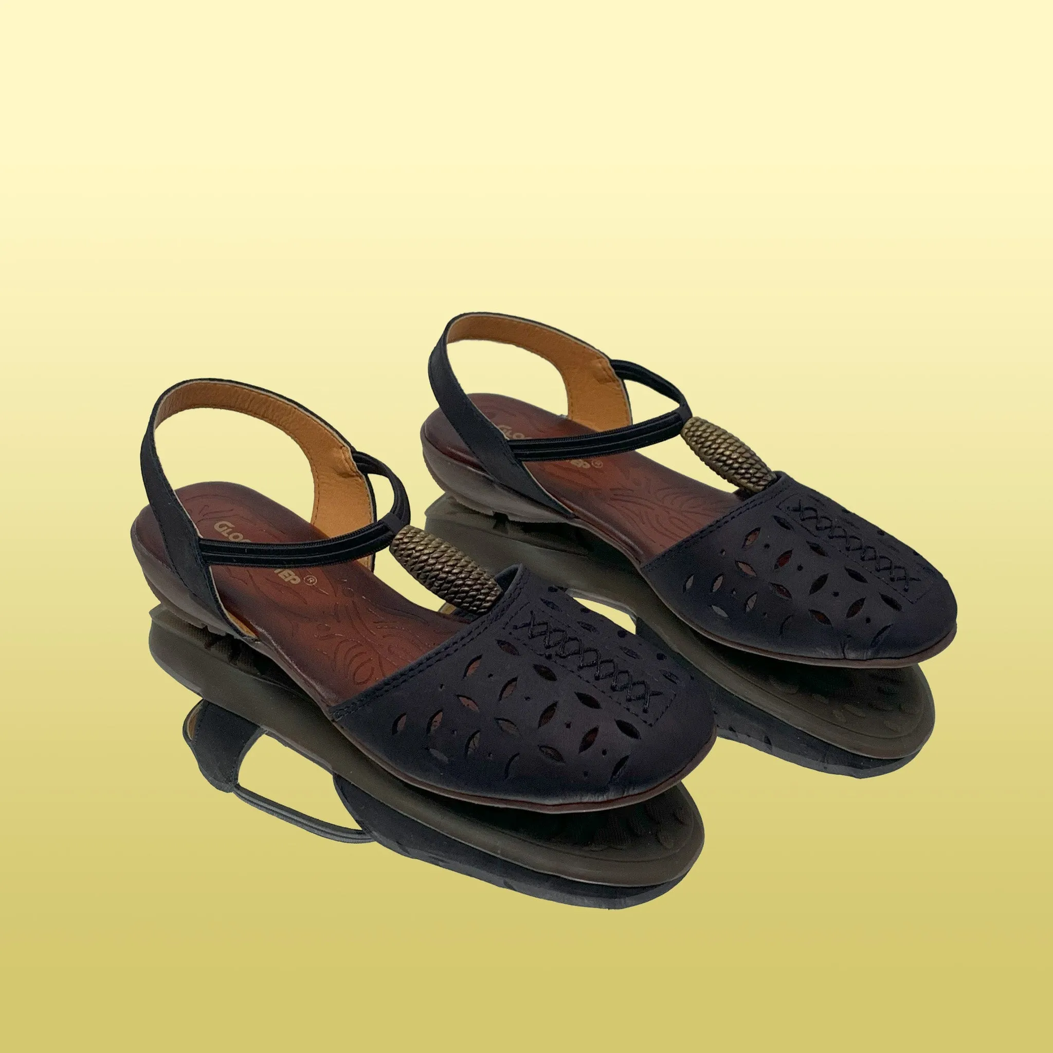 Luxe Cutout Comfort Sandals