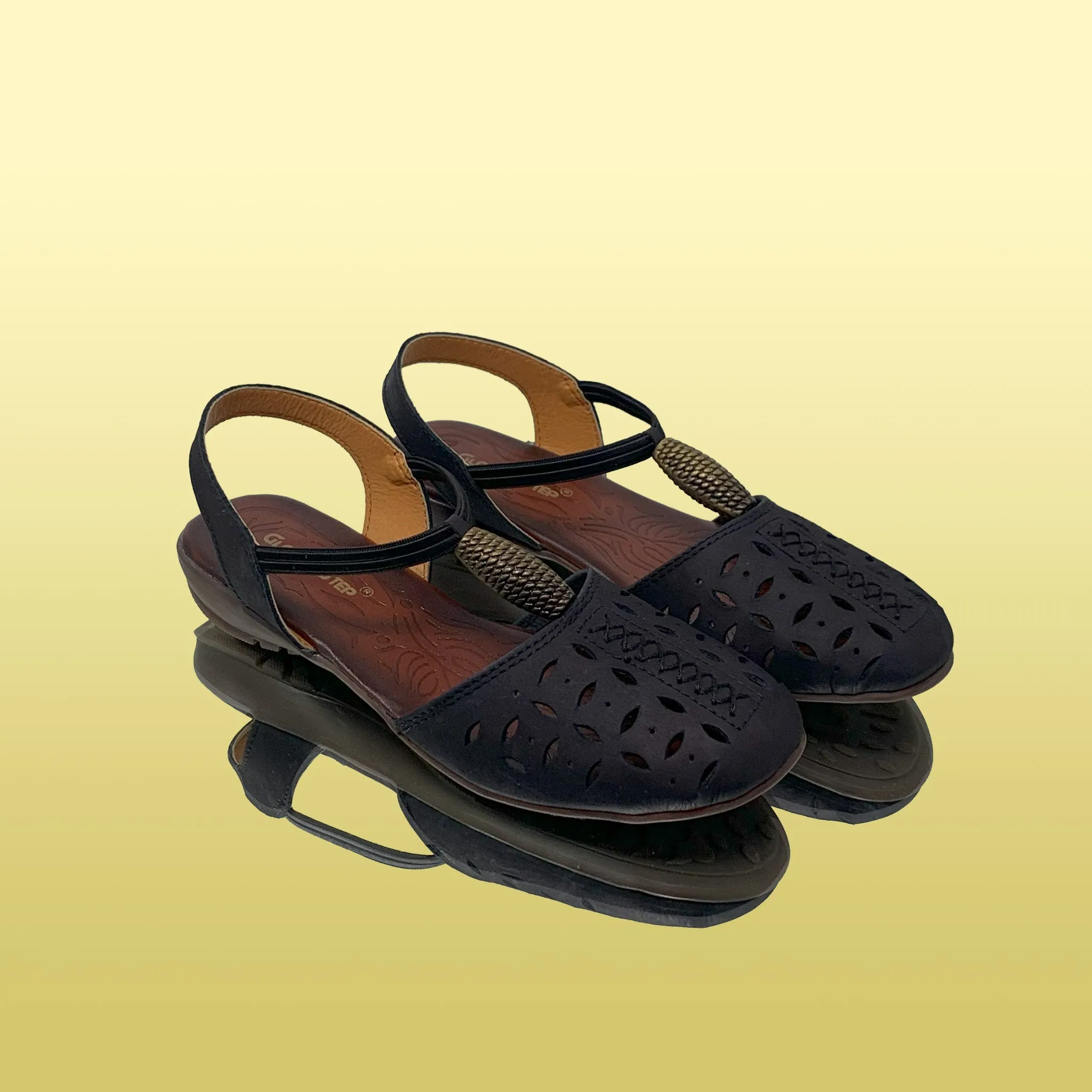Luxe Cutout Comfort Sandals