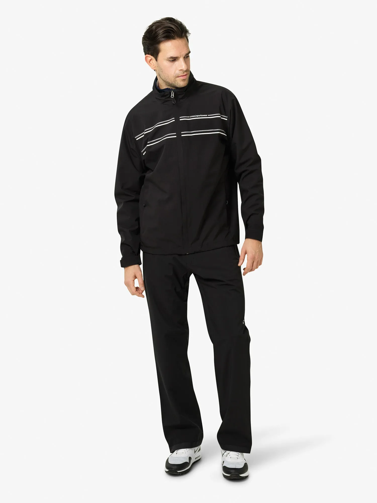 M Cloud Rain Jacket Pants Black Bundle