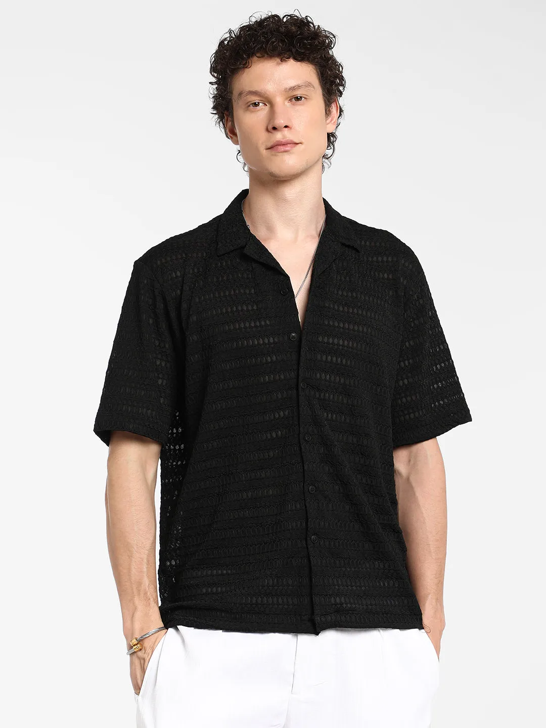 Marquise-Knit Shirt