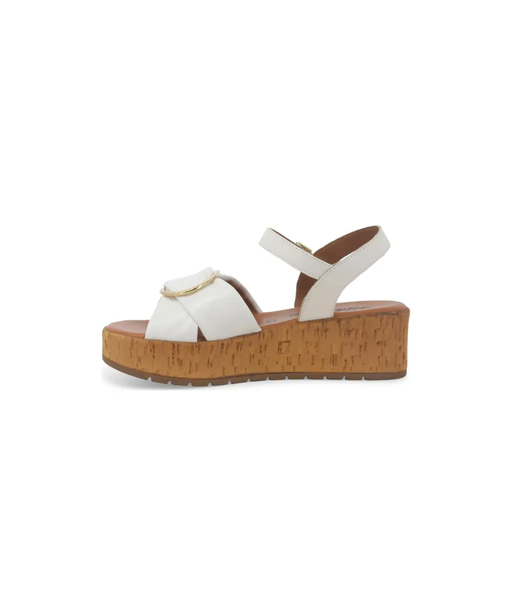 MELLUSO WOMEN LEATHER WEDGES