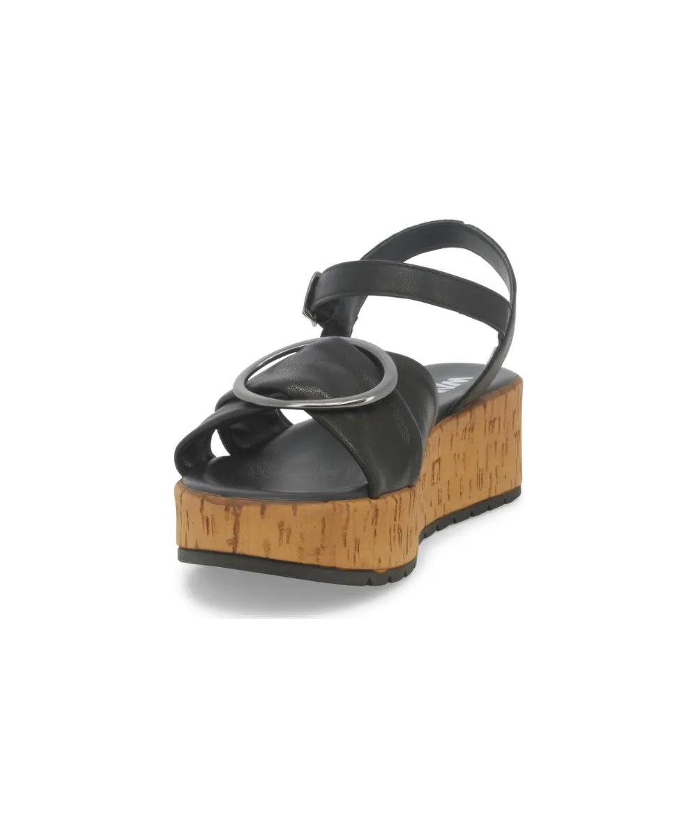 MELLUSO WOMEN LEATHER WEDGES