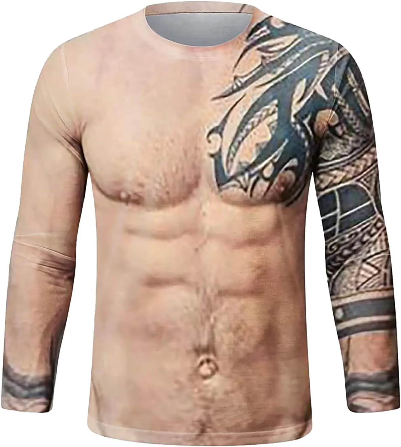 Mens Stylish Quick-Dry T Shirt Funny Muscle Moisture Wicking Workout Top Cool Graphic Short Sleeve Outdoor Tunics