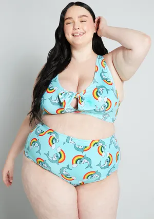 ModCloth x Collectif The Sara High-Waisted Bikini Bottom