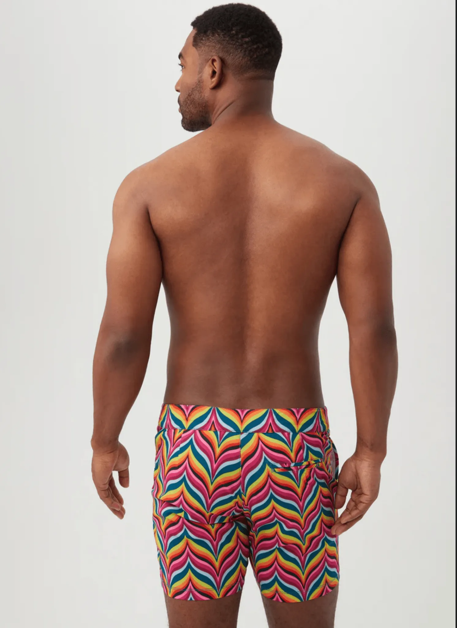 Mr. Turk Honolulu Board Short - Chelsea Chevron Print