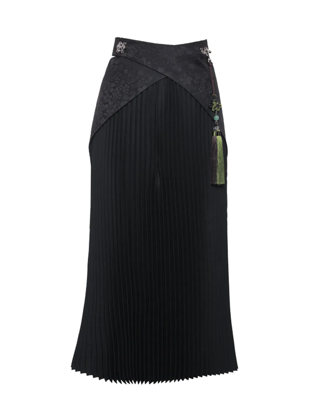 MUKTANK × CUUDICLAB Modified Song-style Pleated Skirts