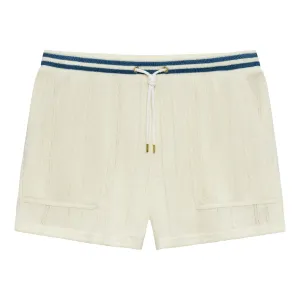 NEW RESORT '25- Ivory Antibes Knit Cabana Short