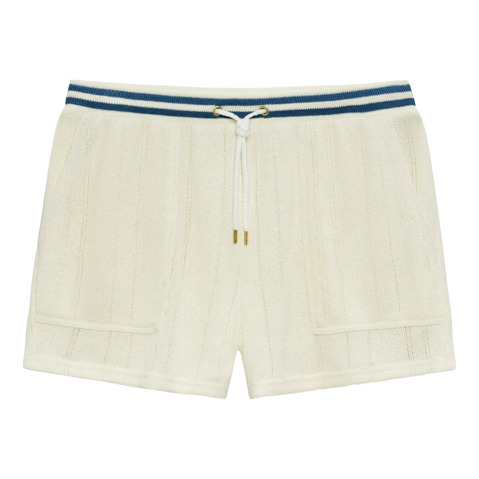 NEW RESORT '25- Ivory Antibes Knit Cabana Short