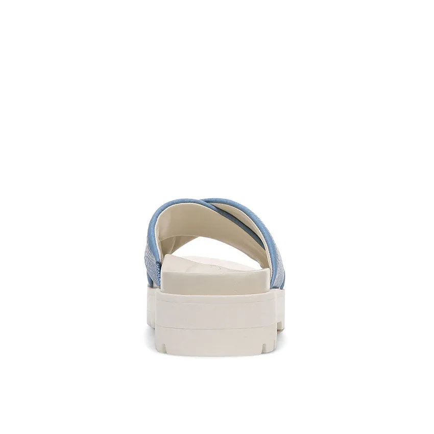 Onyx Vesta Women's Heel/Wedge Sandals - Blue Shadow