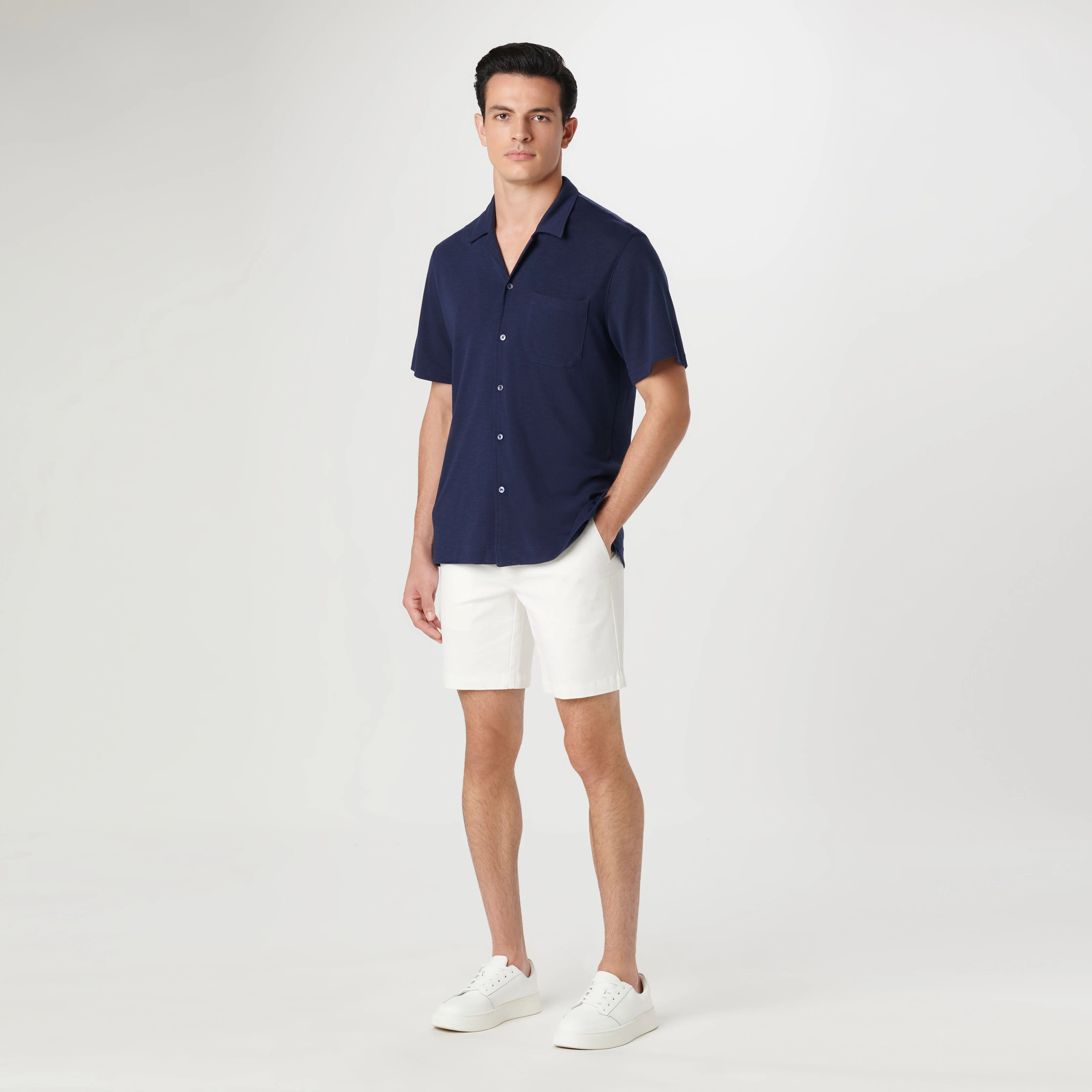 Performance Camp Collar Knit Shirt