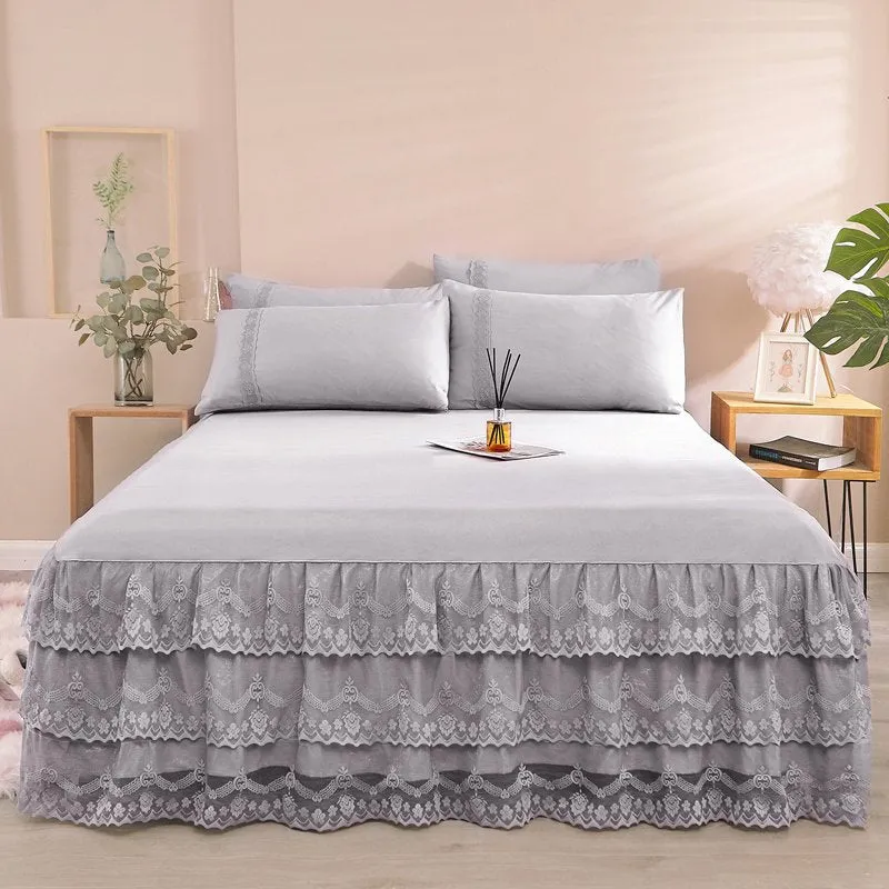 Princess Lace European Style Bed Skirt