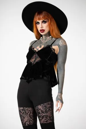 Quartz Night Velvet Top