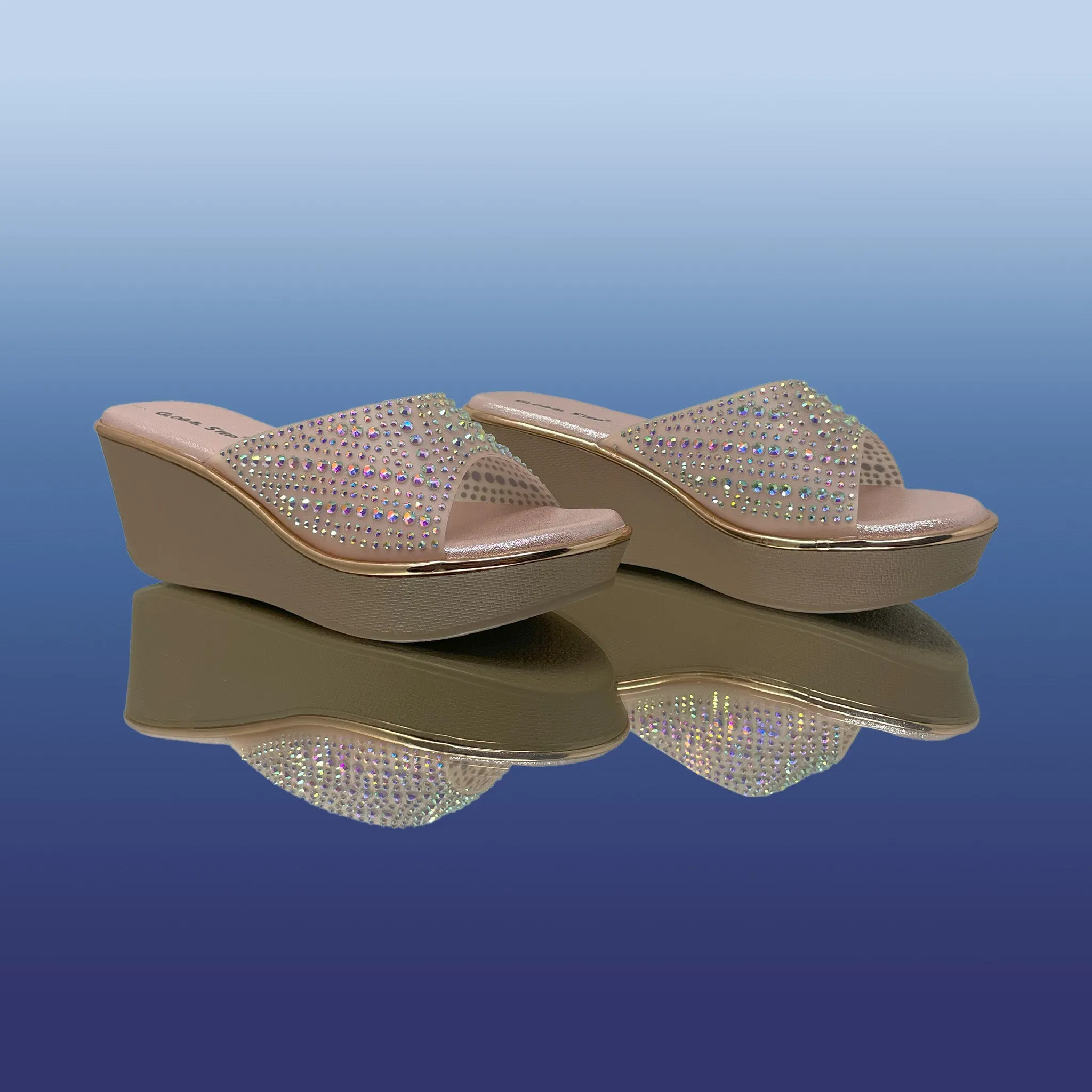 Rose Glow Wedges