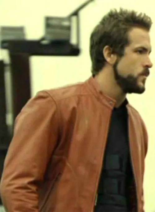 RYAN REYNOLDS BLADE TRINITY LEATHER JACKET