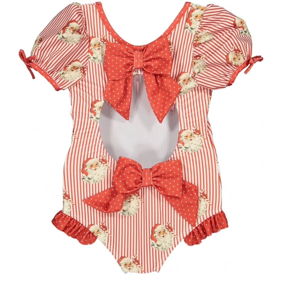 SAL & PIMENTA - Classic Santa Swimsuit - Red