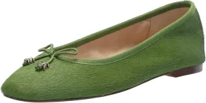 Sam Edelman Felicia Matcha Green Slip On Rounded Toe Flexible Wide Ballet Flats