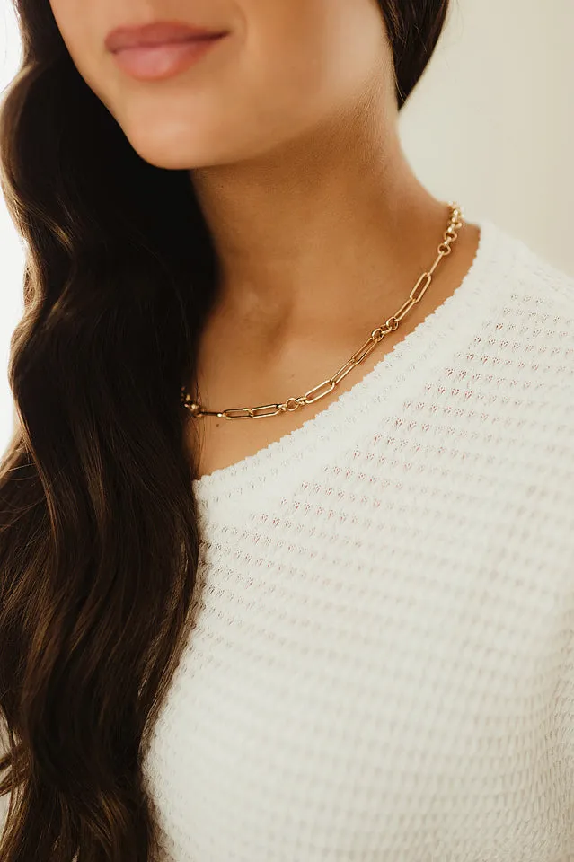 Short Sleeve Jacquard Sweater
