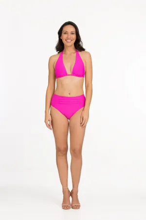 Solid Pleated Mid-Rise Bottom (Style 209)