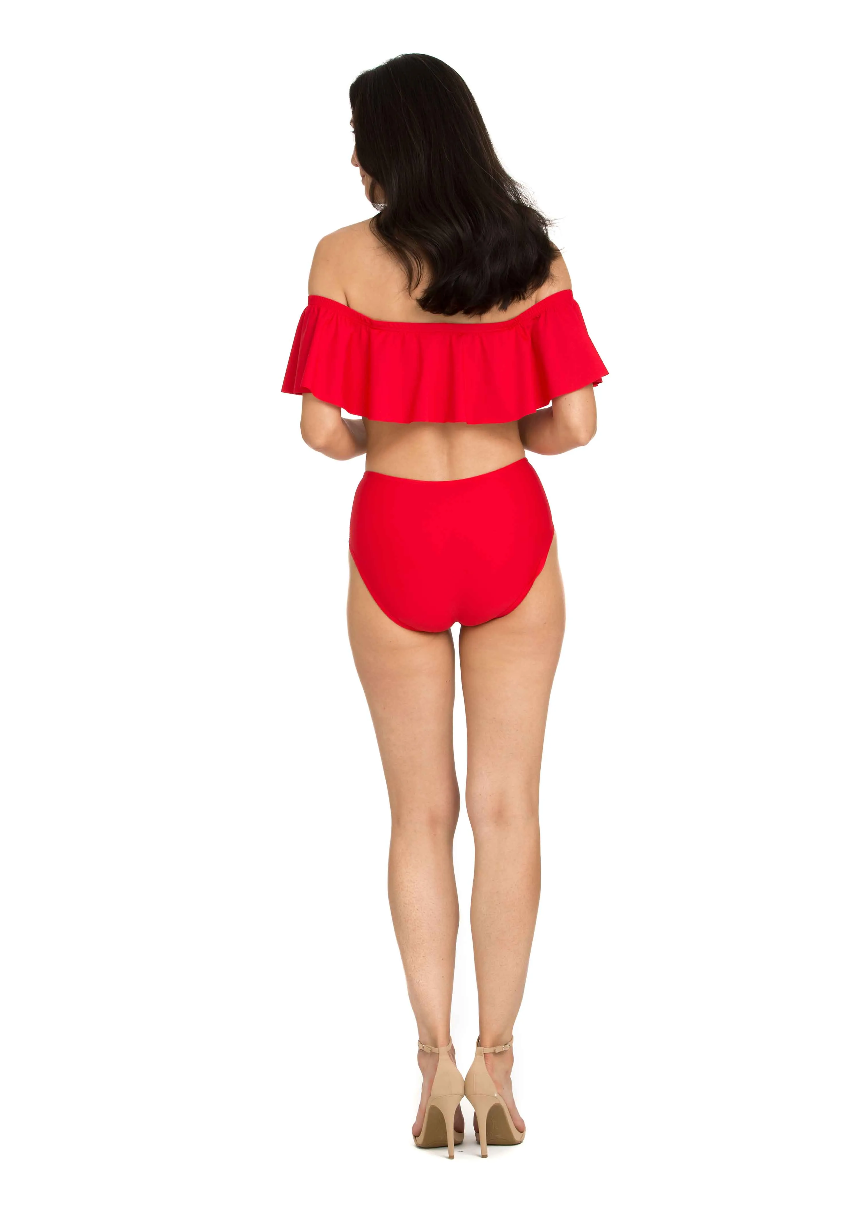 Solid Pleated Mid-Rise Bottom (Style 209)