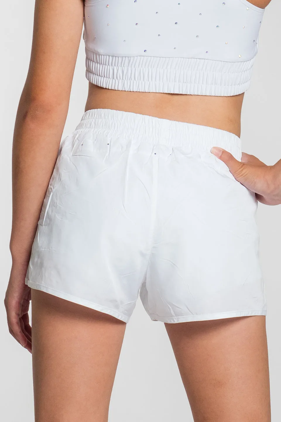 Speed Short in White