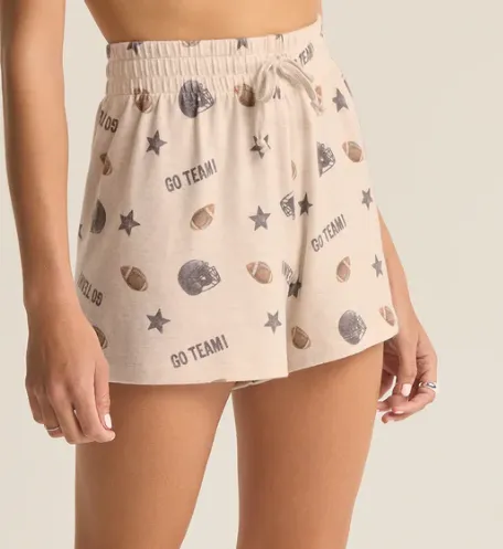 Sporty Football Star Short
