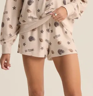 Sporty Football Star Short