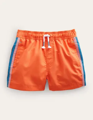 Sporty Stripe Short-Fire Opal