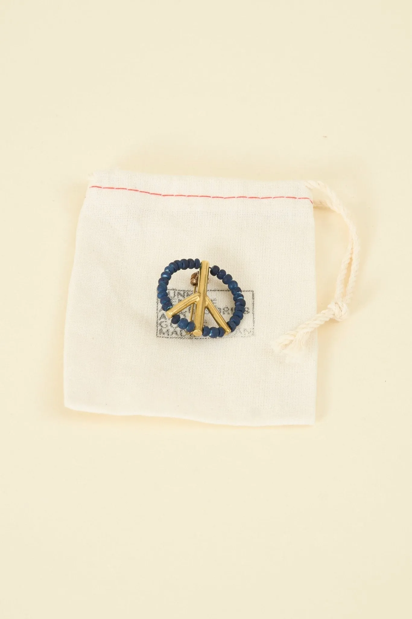 SunKu Peace Pin - Indigo / Gold