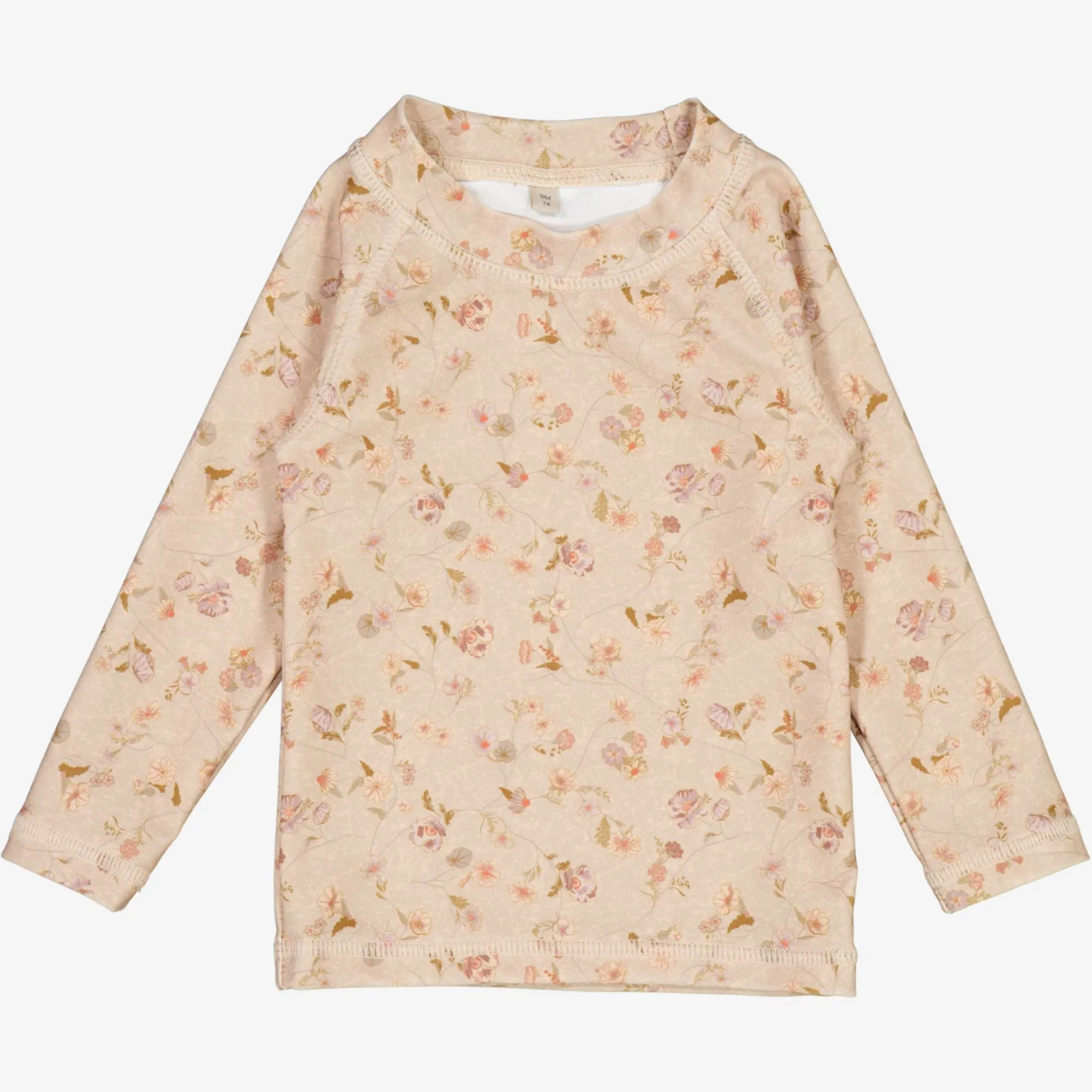 Swim T-Shirt Dilan | Baby - purple poppy flowers